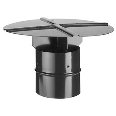 Burgerhout croix d'encastrement 250mm noir