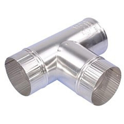 Burgerhout pièce en t en aluminium 90 degrés nen 7203 100mm
