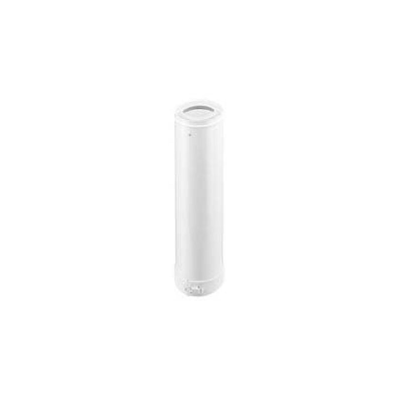 Burgerhout tuyau concentrique pp 80/125 l=1000 blanc
