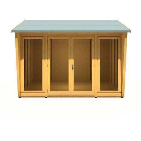 Burghclere 10 x 8 Feet Summerhouse - L294.3 x W320.8 x H241 cm
