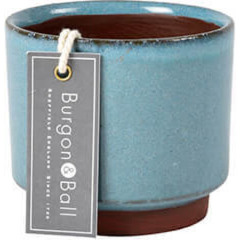 Burgon & Ball Malibu Blue Succulent Pot