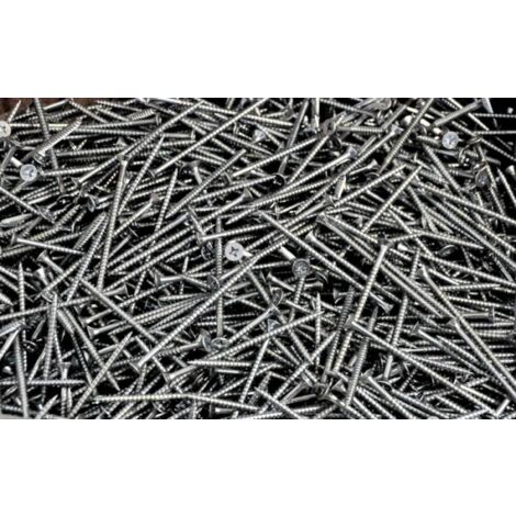 BURI 2500-3000 Holzschrauben 5x110mm Schraube Kreuzschlitz Spanplattenschrauben - 5.0x90 mm 3000 Stück