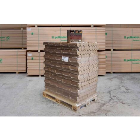Buri 960 kg 1 Palette Buchenholzbriketts Buchenbrikett Holzbriketts Brennholz Kaminholz neu