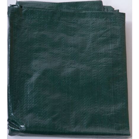 BURI Abdeckhaube für Sitzgruppe Abdeckplane Schutzhülle Möbelschutz 230x160x95cm - grün
