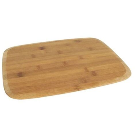 BURI Bambus-Schneidebrett 30x20cm Frühstücksbrettchen Küchenbrett Holzbrett Brettchen