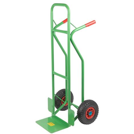 BURI Sackkarre aus Stahl bis 200kg belastbar Transportkarre Stapelkarre Handkarre