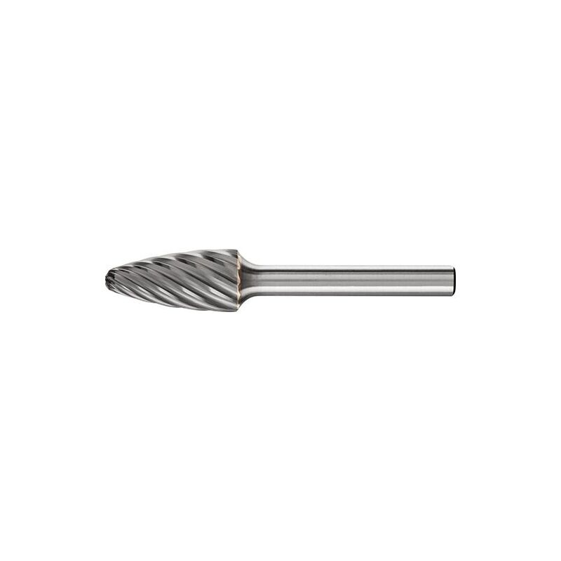 

Mini-fresa en varilla de 3 mm, de carburo, forma ojiva de extremo ronda RBF, dentado INOX, forma : RBF 1225, Ø de la cabeza 12 mm