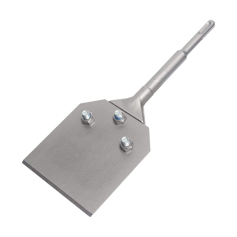 Burin à spatule ciseau à carreaux poignée carrée 250 x 100mm, universellement applicable ,