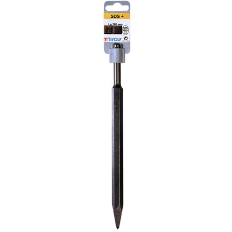 Burin pic pointu SDS+ 14x250MM - TIVOLY - 10901530001