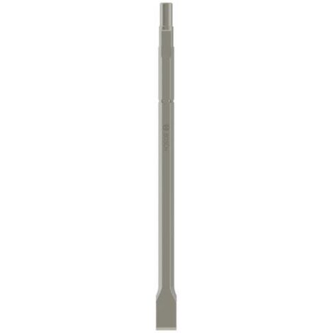 Burin plat Bosch avec douille hexagonale 19 mm à collet tourné 400 x 22 mm