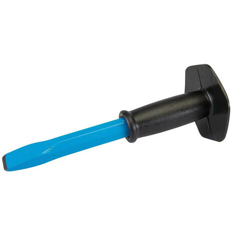 Burin plat de 25 x 250mm ciseau a froid avec pare coups