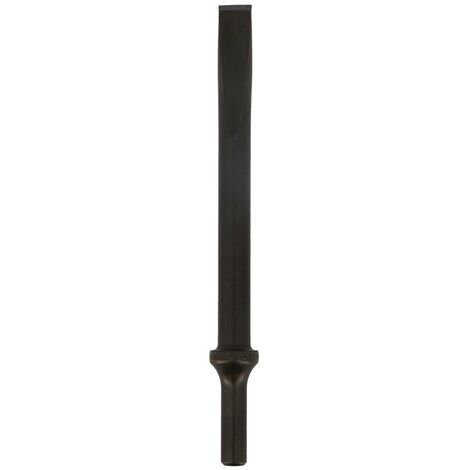 BURIN PLAT L170MM LARGEUR 13MM EMMANCHEMENT ROND 10,2MM CEDREY