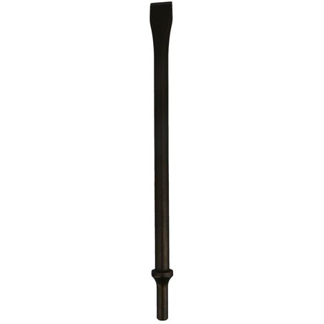 BURIN PLAT L280MM LARGEUR 20MM EMMANCHEMENT ROND 10,2MM CEDREY