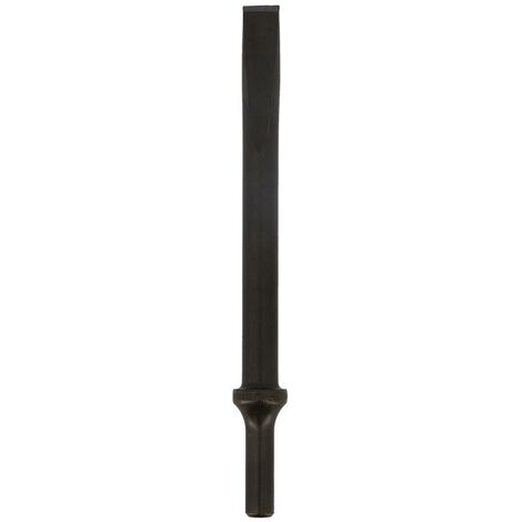BURIN PLAT L457MM LARGEUR 20MM EMMANCHEMENT ROND 10,2MM CEDREY
