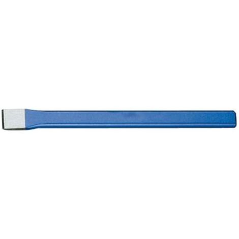 Burin plat pour le travail de la pierre, tige ovale plate, DIN 7254 A, Long. : 300 mm, Larg. : de la lame 29 mm, Epaisseur de tige 23 x 13 mm