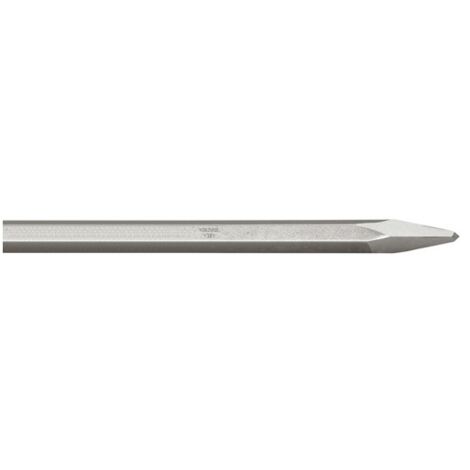 Burin pointu hex.17mm L.450mm avec collet HIKOKI 751552