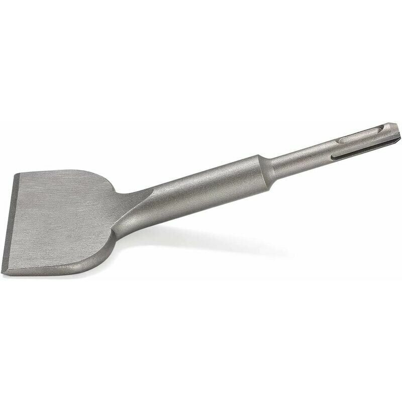 Burin sds PLCarrelage, 165mm x 75mm Série d'élargissement de Haute Qualité, Ciseau à Tuiles Courbé Ciselé pour la Céramique et Les Carreaux de Sol