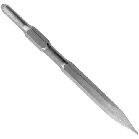 Burin SDS Plus Burin Plat pour Carreleur Outil de Burin pour Perceuse à Percussion électrique Burin en Carbure à Tige Hexagonale pour Carrelage, Vieux Plâtre, Mur, Béton