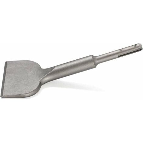 Burin SDS PLUS Carrelage, 165mm x 75mm Série d'élargissement de Haute Qualité, Ciseau à Tuiles Courbé Ciselé pour la Céramique et Les Carreaux de Sol