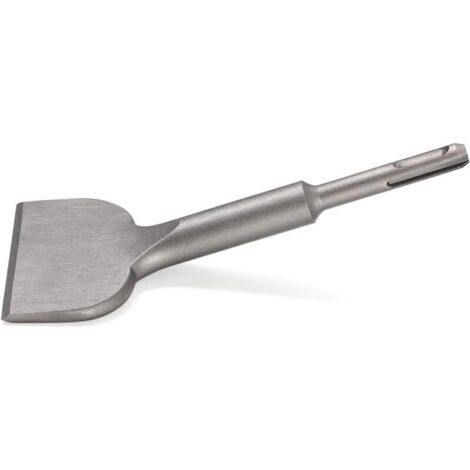 Burin SDS PLUS Carrelage, 165mm x 75mm Série d'élargissement de Haute Qualité, Ciseau à Tuiles Courbé Ciselé pour la Céramique et Les Carreaux de Sol