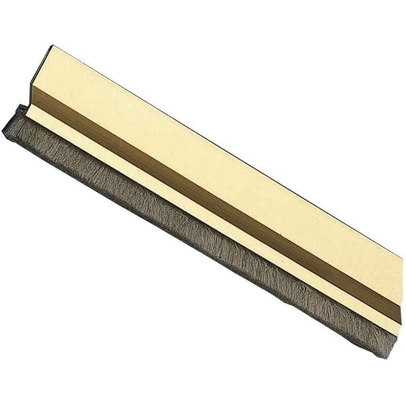 

Burlete Puerta Aluminio 2 Felpudo 1000 Oro - Amig