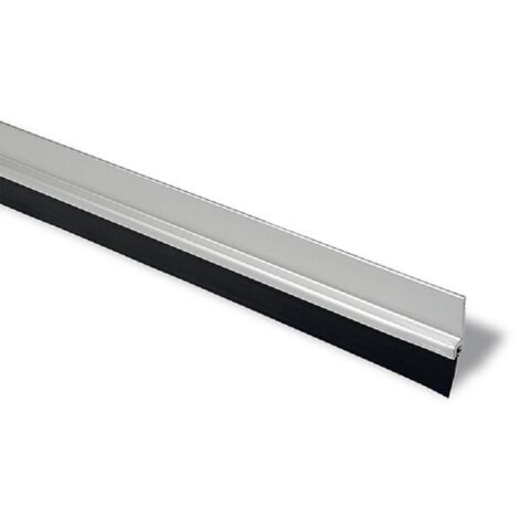 burlete adhesivo aluminio goma 100cm blanco sobreponer b82720d