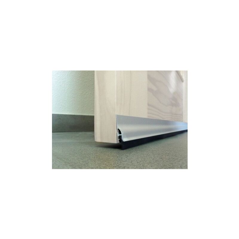 

Burlete Bajo Puerta 105Cm Adhesivo Labio Aluminio Plata Burcasa