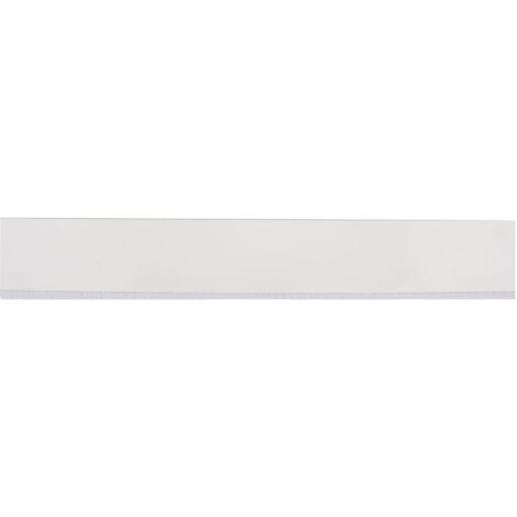 BURLETE ADHESIVO PVC FLEXIBLE 1M x 38MM BLANCO
