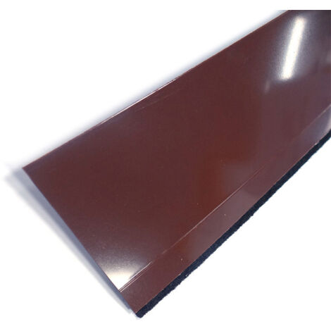 Burlete Autoadhesivo Pvc 1m Marrón Puertas Geko