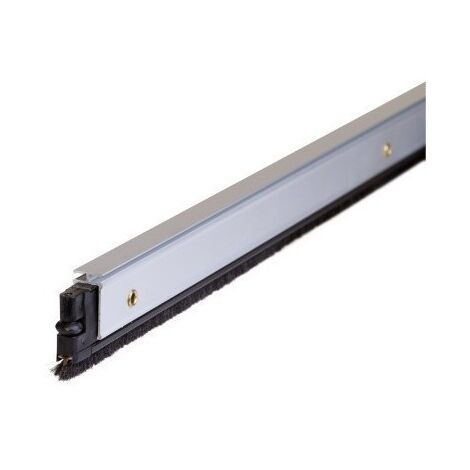 Burlete Bajo Puerta 092Cm Tornillos Cepillo Aluminio Bronce Almalock-2 Alma