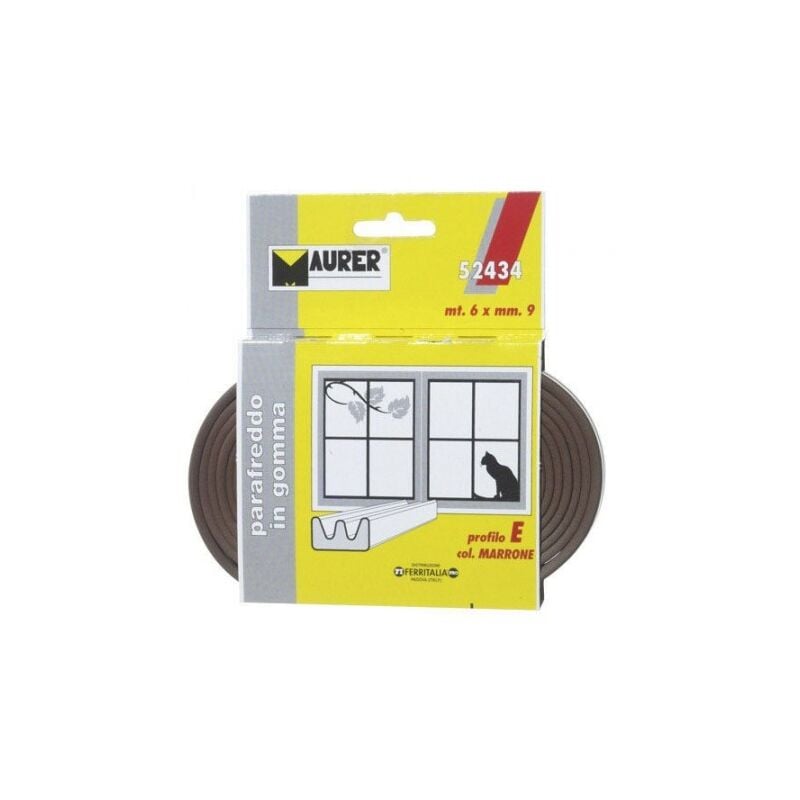 

Burlete caucho marron (rollo 6 metros x 9 mm.) - Maurer