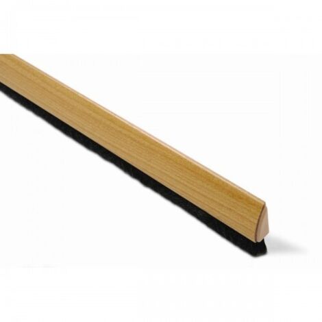 BURLETE CURVADO 82 CM PELO 13MM ADHESIVO MADERA PINO - BRINOX