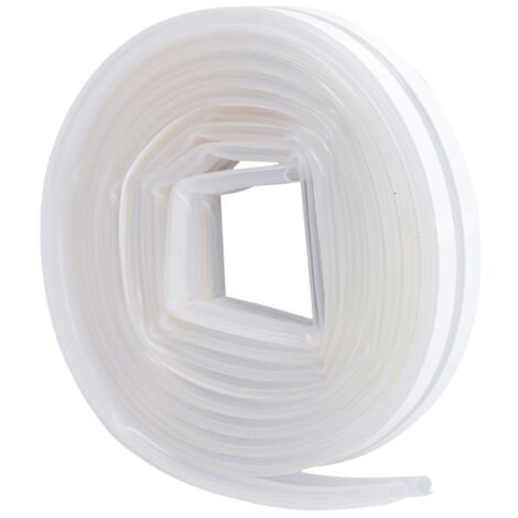 Burlete de silicona adhesivo 9mm 6M Transparente