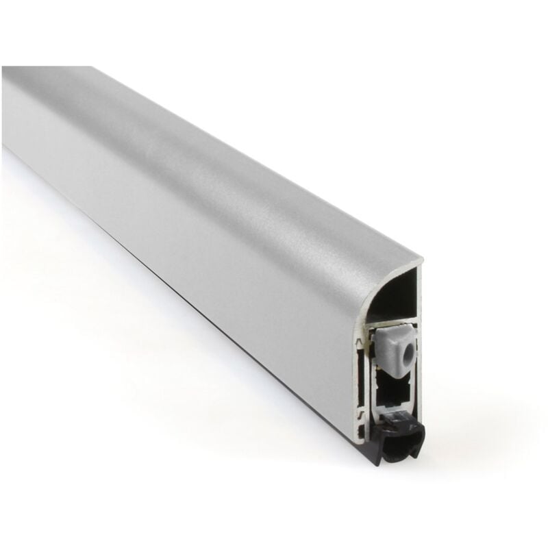 Coupe-froid de porte superposé 83 à 103 Cts argent