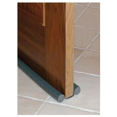Burlete doble bajo puerta de PVC 95cm