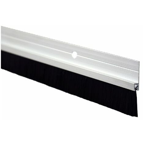 FERRESTOCK BURLETE ALUMINIO PLATA C/FLECO 1M FSK