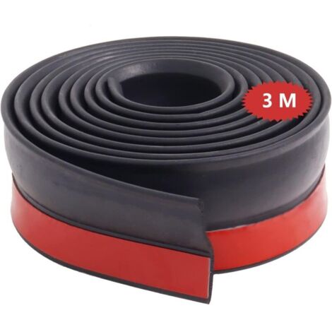 Burlete Garage Door Seal, Universal Multi-Purpose Rubber Garage Door Seal, Multi-Purpose Garage Door Sealing Tape (10ft/3m)