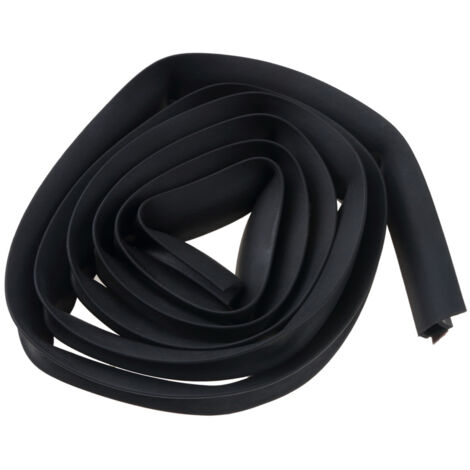 Burlete para puerta de coche de 5 metros, forma D/P, tipo P, caucho, impermeable, insonorizante, aislante acústico, tipo D/P