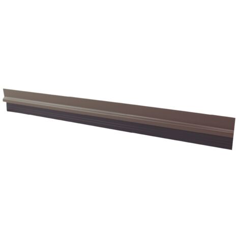 Burlete PVC de Goma autoadhesivo Marrón para puertas