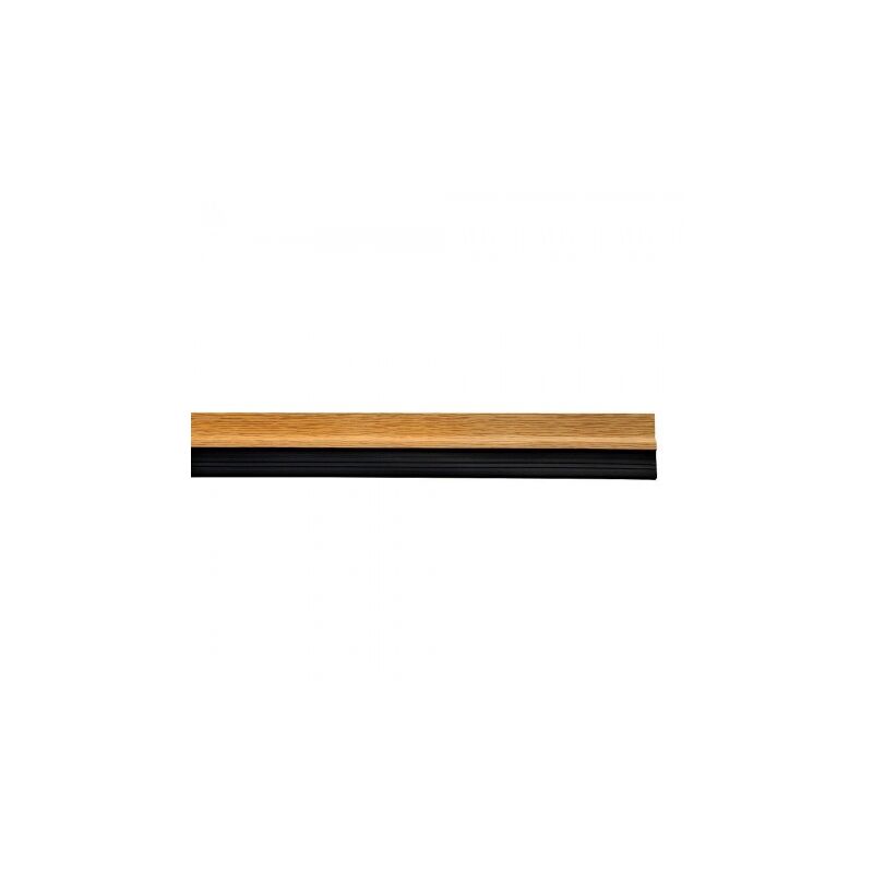 

Burlete puerta pvc roble con goma 1 metro
