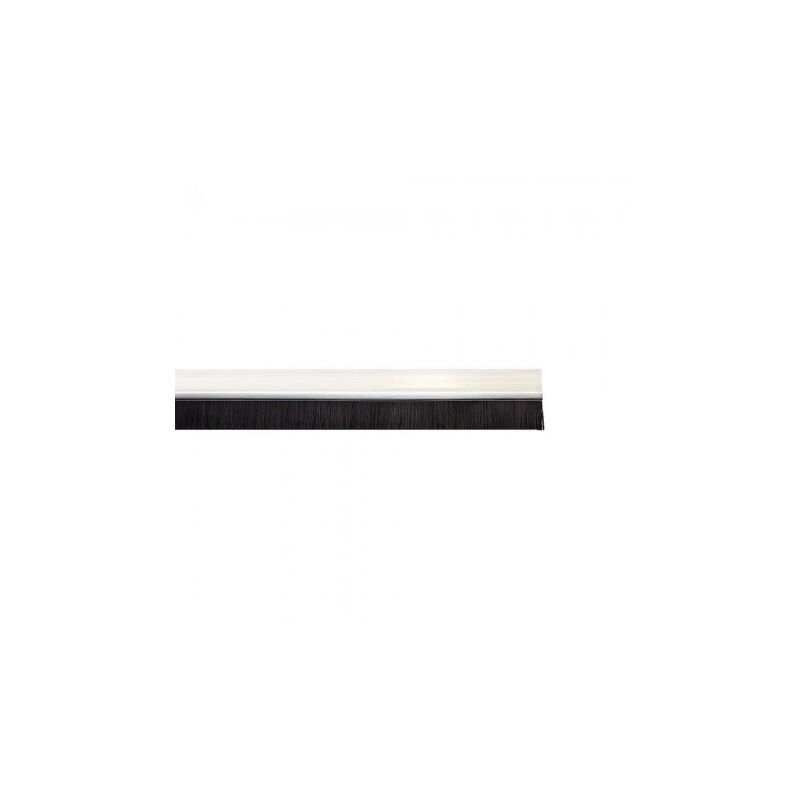 

Burlete puerta pvc transparente con cepillo 1 metro