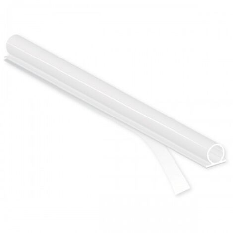 BURLETE SILICONA PUERT Y VENT.ADHESIVO9X 1-7MMX6 M BLANCO - BRINOX