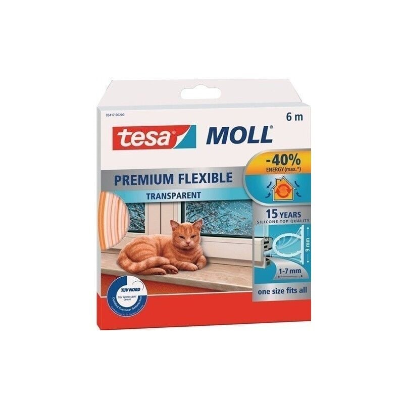 

Burlete Puerta / Ventana moll 5417 An 9 Mm X Al 7 Mm X L - Tesa