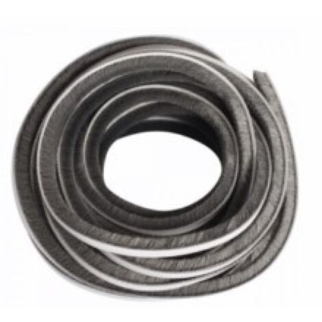 BURLETE VENTANA 06MT CEPILLO 7X5MM ALU NEOFERR