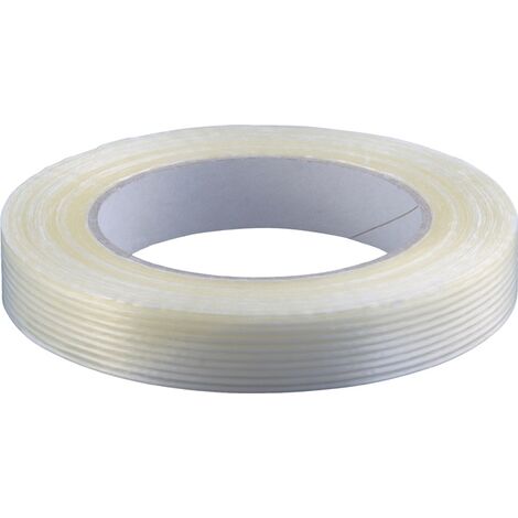 BURMANN 1017660 Filamentband  farblos Länge 50 m Breite 19 mm