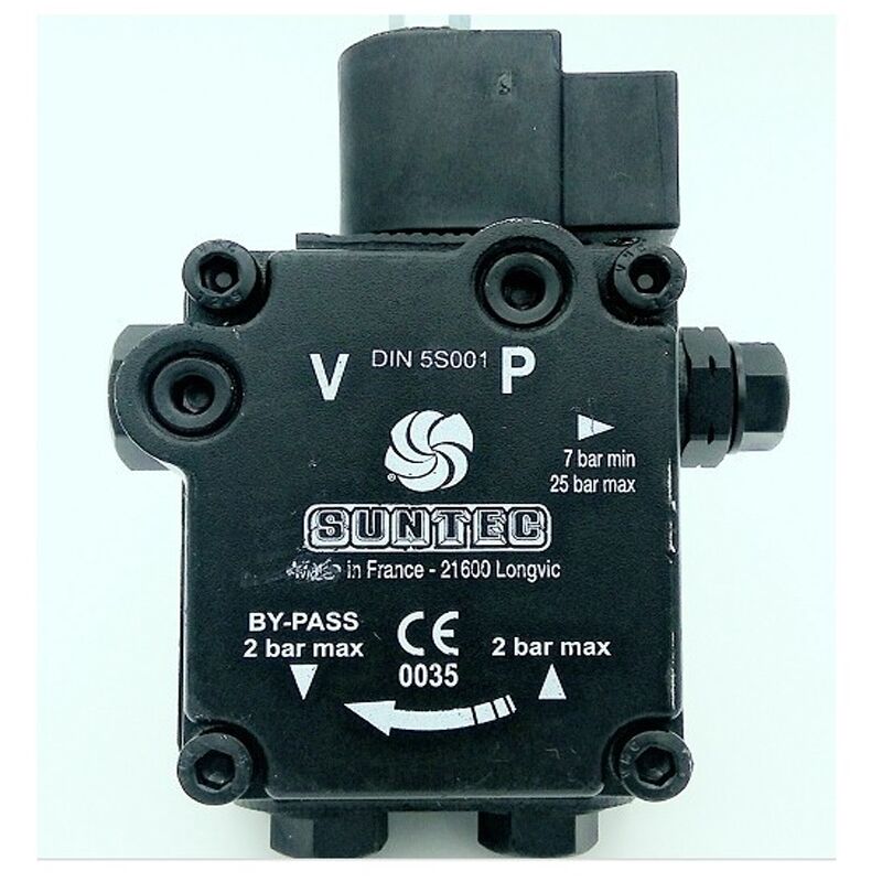 Burner pump Suntec AS47C 1538 model replaces the 1582 6P0500