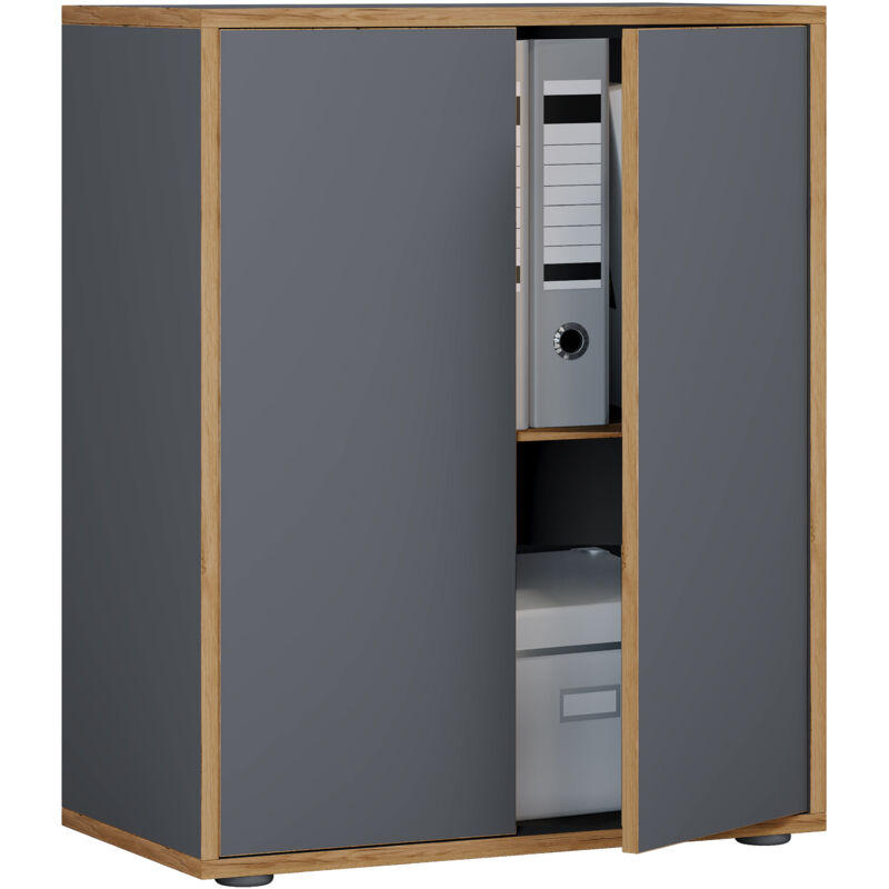 Vcm Büroschrank Sideboard Salia 2fach B60