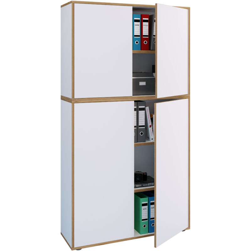 Vcm Büroschrank Sideboard Salia 5fach B100