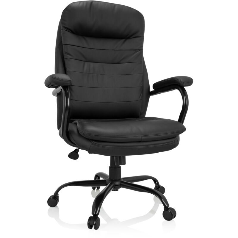 Bürostuhl / Chefsessel Relax Xxl B Pu Schwarz Hjh Office