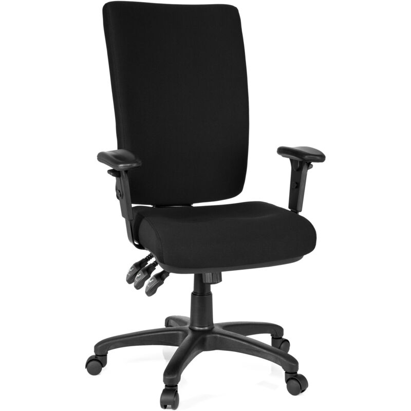 Bürostuhl / Chefsessel Zenit High Schwarz Hjh Office